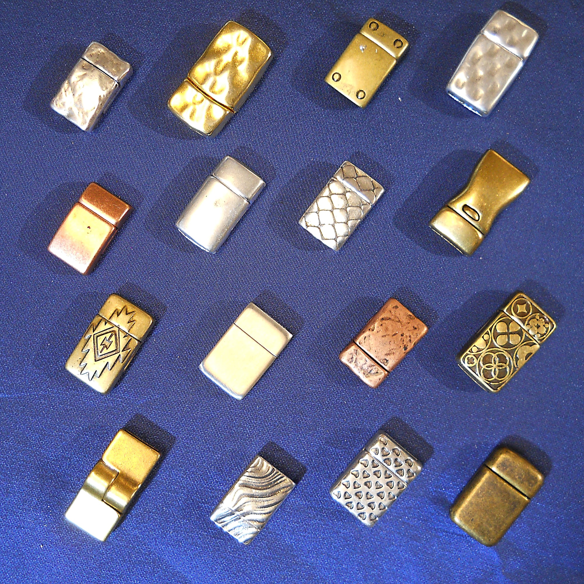 Clasps for 10 mm Flat Leather