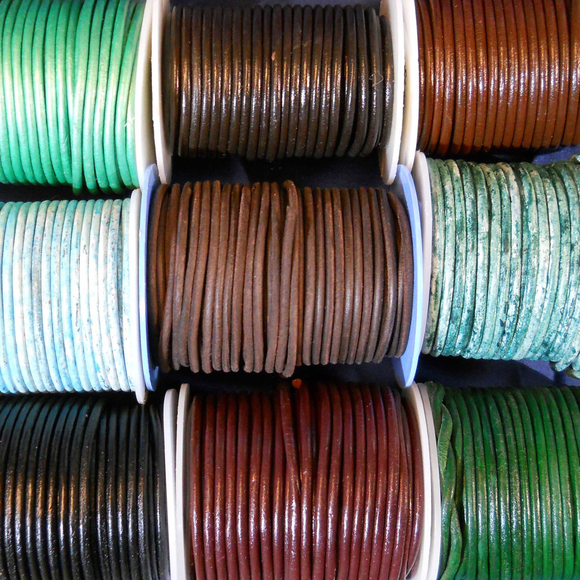 3 mm Plain Leather Cord