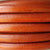 Oval Burnt Orange Regalitz Leather