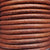 cognac 4 mm plain leather cord