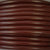 dark brown 5 mm plain round leather