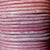 pastel pink 3 mm plain round leather