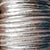 metallic silver 5 round mm Nappa leather