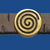 Round Spiral Pattern Slider for 10 mm Flat