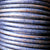vintage denim 3 mm plain round leather