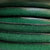 5 mm bright green solid color single sided leather