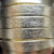 pearl metallic gold 10 mm flat metallic nappa leather