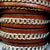 10 mm flat brown leather with a single chain on center