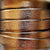 rose gold 10 mm flat metallic leather