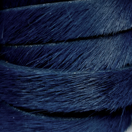 10 mm flat leather with hair