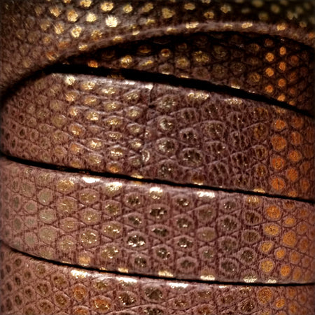 10 mm flat Luxor leather