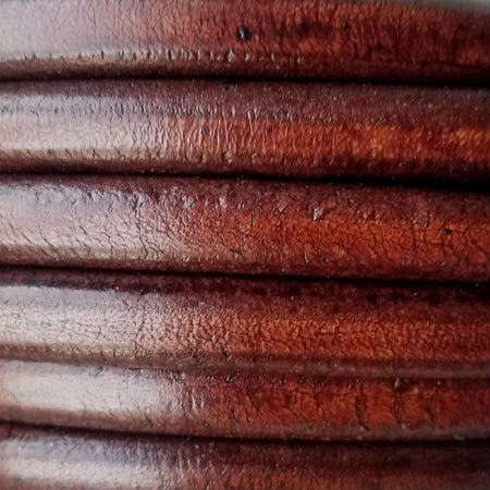 Oval Brown Regalitz Leather