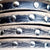 10 mm gray brown with silver studs vintage leather