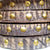 10 mm dark brown with gold studs vintage leather