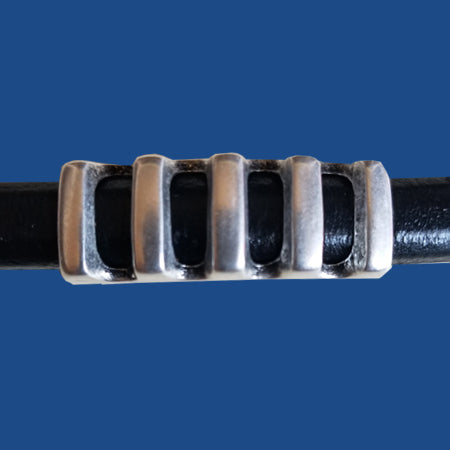 Antique silver plated 5 bar slider For Regalitz