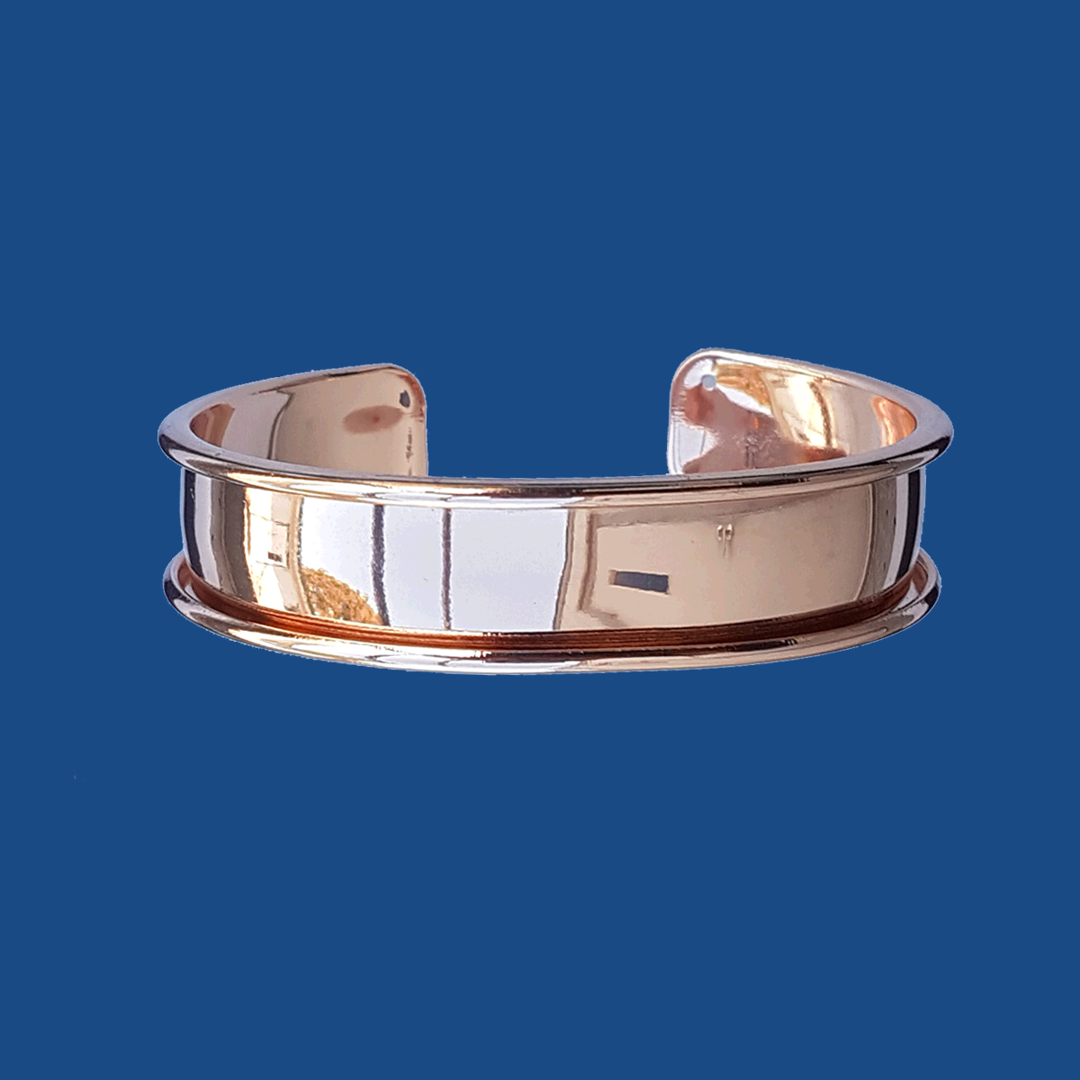 Glue In Bracelet Cuff For Leather 10 mm