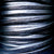 5 mm dark indigo solid color single sided leather