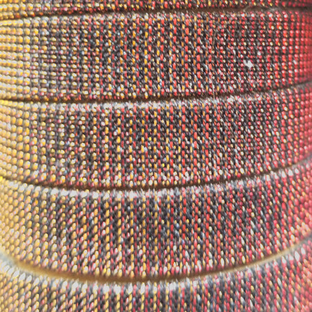 10 mm "sunset" iridescent fabric