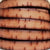 10 mm flat medium brown bark leather