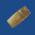 Antique brass plated plain magnetic clasp for 5 mm flat leather