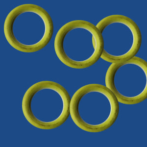 10 mm Rubber O-Rings for leather (10 pcs per bag)