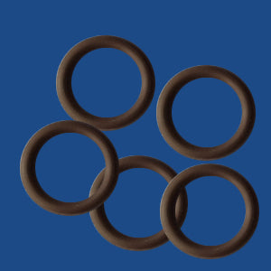 10 mm Rubber O-Rings for leather (10 pcs per bag)