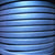 5 mm Metallic light blue solid color flat leather