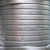 5 mm metallic gray solid color flat leather