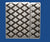 Antique silver plated diamond pattern magnetic clasp 20 mm