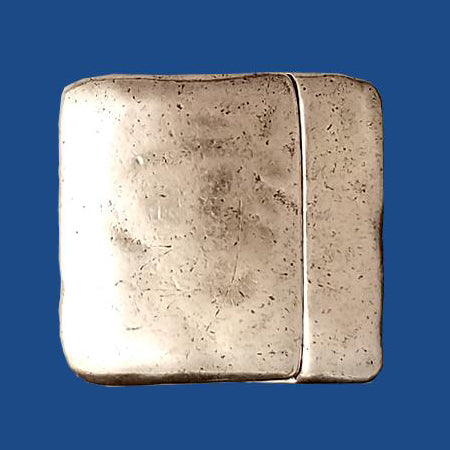 Hand-made look hammered 20 mm Magnetic Clasp