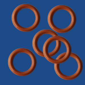 10 mm Rubber O-Rings for leather (10 pcs per bag)