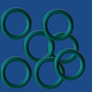 10 mm Rubber O-Rings for leather (10 pcs per bag)